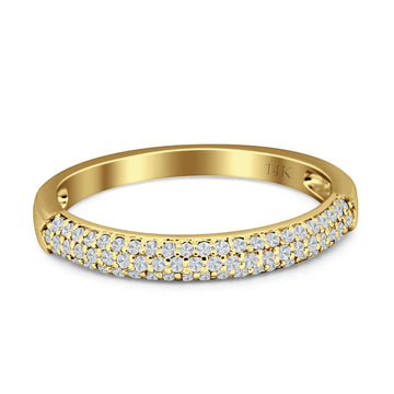 Half Eternity Wedding Band